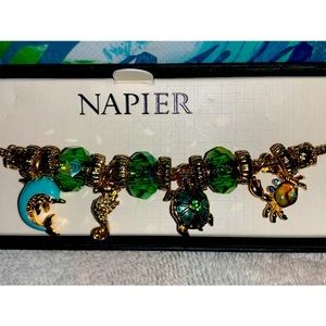 Beautiful Nautical Napier Charm Bracelet